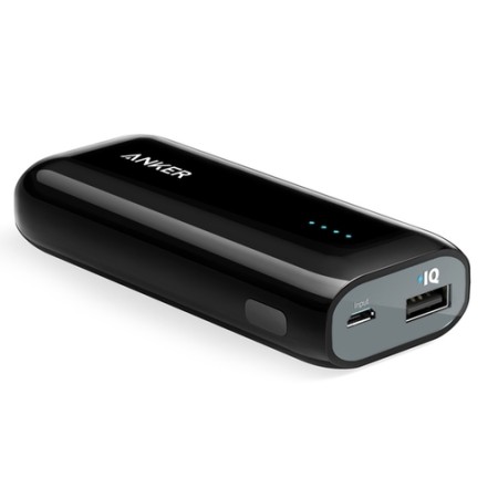 Батарея універсальна Anker Astro E1 V3 Powerbank 5200mAh (Black) (A1211H12)