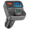 Автомобільний зарядний пристрій Proove FM Launcher Luxor SE 36W (PD+QC3.0) Type-C+USB (Gray)  у Львові