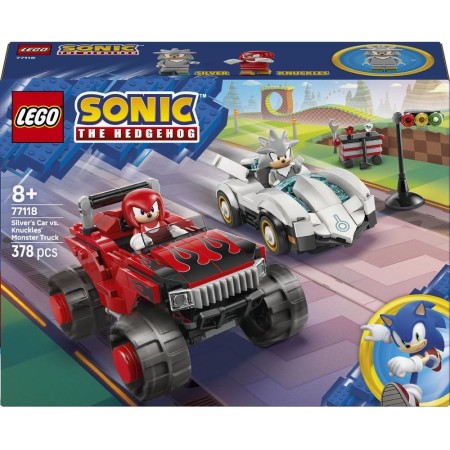 Конструктор LEGO Sonic Автомобіль Сільвера vs. монстр вантажівки Наклза (77118)  в Ужгороді