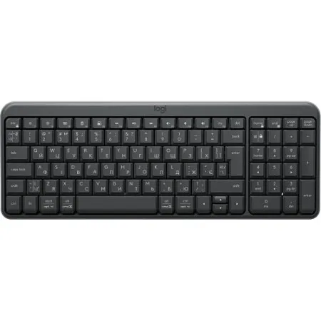 Клавіатура Logitech K250 Graphite (L920-013822)