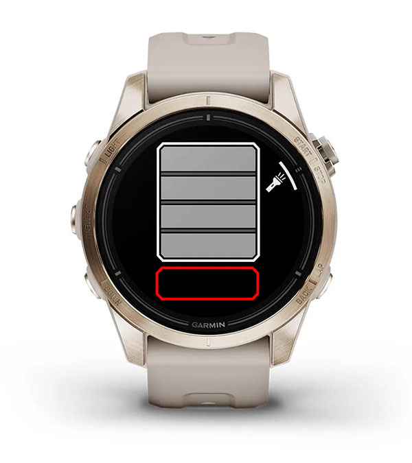Garmin epix Pro (Gen 2) Sapphire | 42 мм - LED ліхтарик Garmin epix Pro (Gen 2) Sapphire | 42 мм - LED ліхтарик