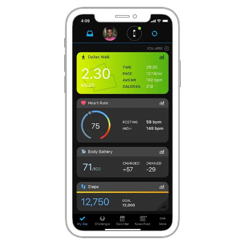 Синхронізація з Garmin Connect Синхронізація з Garmin Connect