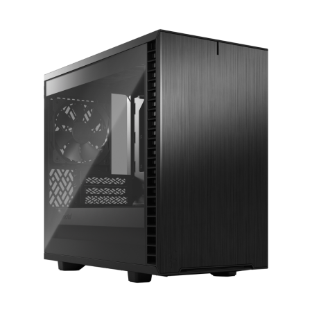 Корпус FRACTAL DESIGN mini-ITX    Define 7 Nano - Black TG Light (FD-C-DEF7N-02)