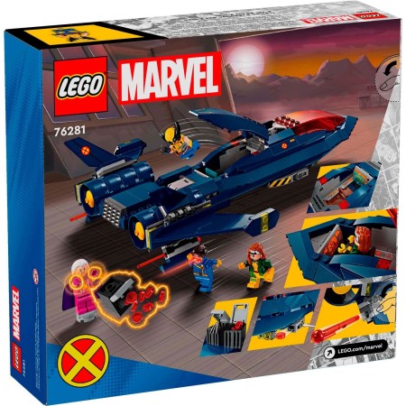 Конструктор LEGO Marvel X-Jet Людей Ікс (76281)  у Луцьку