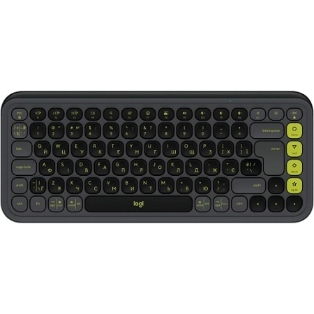 Клавіатура Logitech POP Icon Keys Bluetooth UA Graphite (L920-013157)