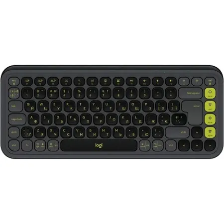 Клавіатура Logitech POP Icon Keys Bluetooth UA Graphite (L920-013157)