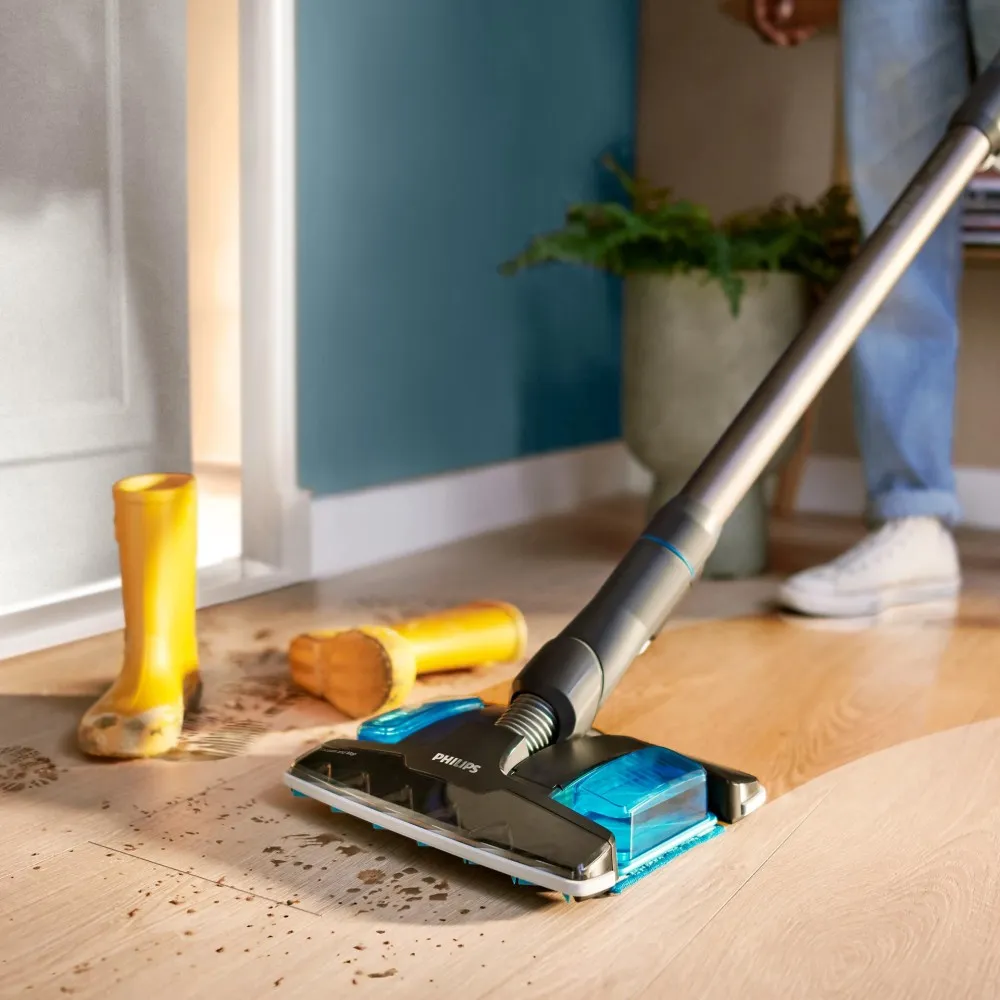 Пилосос PHILIPS безпровідний Complete Series 8000 Black-Blue