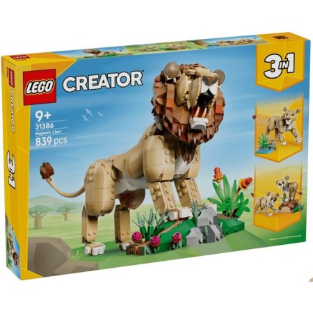 Конструктор LEGO Creator Дикі тварини: Величний лев (31386)  у Харкові