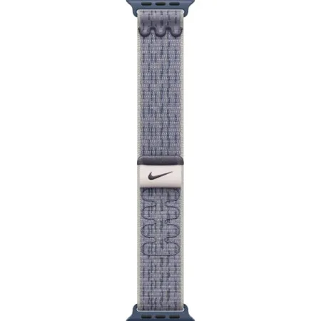 Ремінець Apple Watch 38/40/41/42mm Grey/Blue Nike Sport Loop (MXTX3ZM/A)