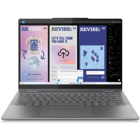 Ноутбук Yoga 7 2-in-1 14ILL10 Luna Grey (83JQ009URA)