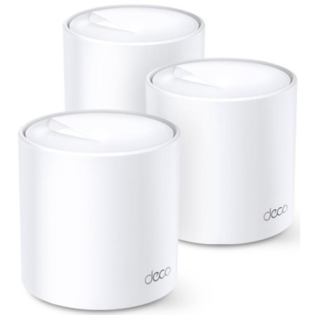 Маршрутизатор TP-Link (WiFi MESH система) DECO X60 1PK AX3000 1xGE LAN 1xGE WAN MU-MIMO OFDMA MESH (DECO-X60-1-PACK)  у Чернівцях