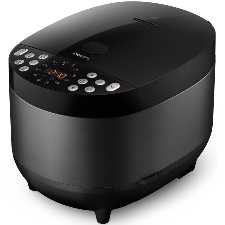 Мультиварка PHILIPS All-in-One 980Вт Black (HD4713/41)  у Хмельницькому