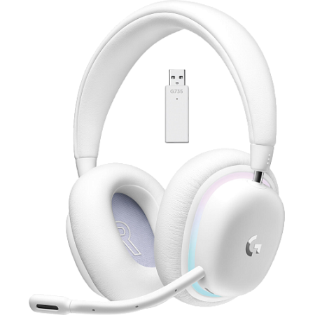 Ігрові навушники Logitech G735 Off White (L981-001083)  у Хмельницькому