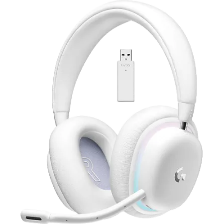 Ігрові навушники Logitech G735 Off White (L981-001083)