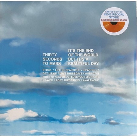 Вінілова платівка 30 Seconds To Mars – It's The End Of The World But It's A Beautiful Day (Limited Edition) (1 LP)  у Яремче