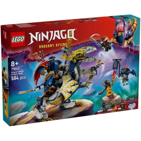 Конструктор LEGO Ninjago Розбійник: Робот-вершник на драконі (71843)  у Чорноморську
