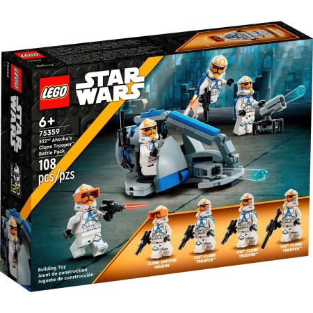Конструктор LEGO Star Wars™ Клони-піхотинці Асоки 332-го батальйону. Бойовий набір (75359)  у Тернополі
