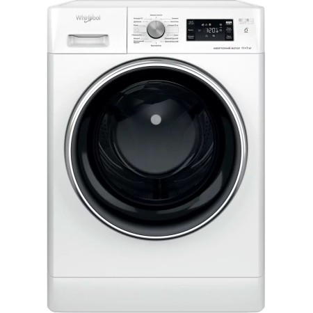 Прально-сушильна машина Whirlpool фронтальна 11(7)кг White (FFWDB1176258BCVUA)