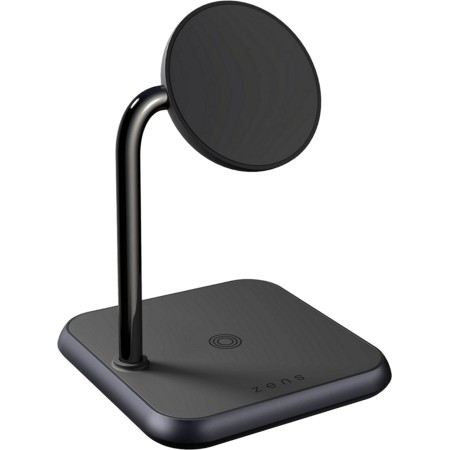 Бездротовий зарядний пристрій Zens Magnetic Aluminium Wireless Charger Black (ZEDC19B/00)  у Луцьку