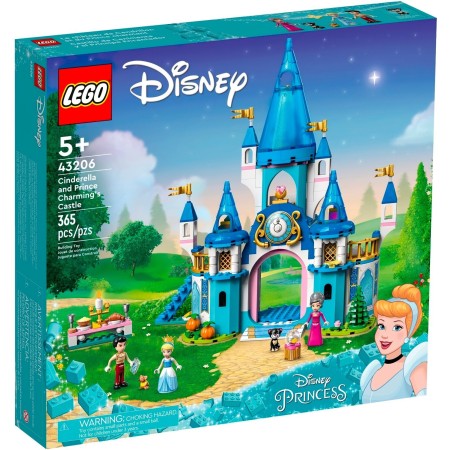 Конструктор LEGO Disney Princess Замок Попелюшки і Прекрасного принца (43206)