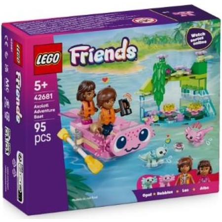 Конструктор LEGO Friends Пригодницький човен «Аксолотль» (42681)  у Микуличині