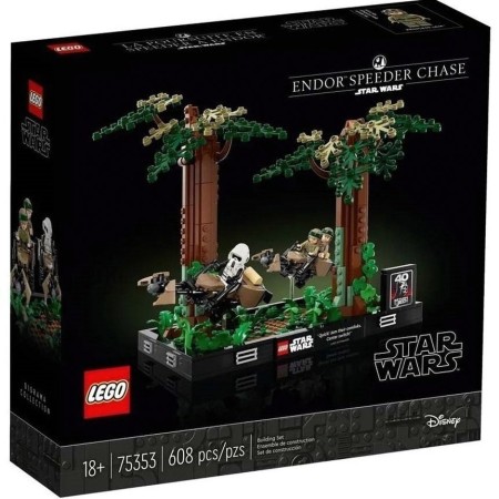 Конструктор LEGO Star Wars™ Діорама: Погоня на спідері на Ендорі (75353)  у Тернополі