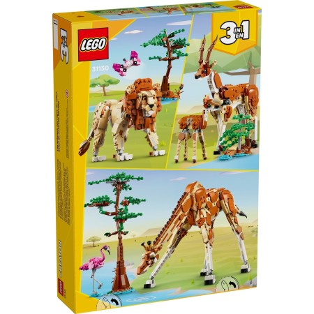 Конструктор LEGO Creator Дикі тварини сафарі (31150)  у Луцьку