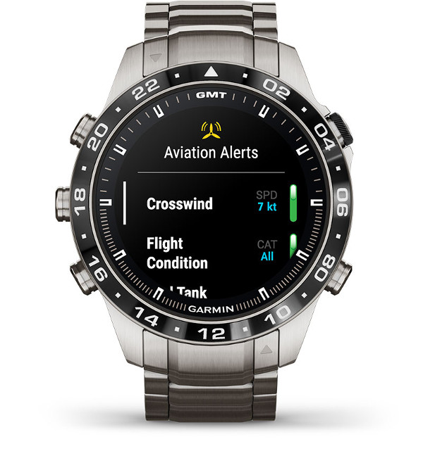 Годинник Garmin MARQ Aviator - Налаштування повідомлень Налаштування повідомлень