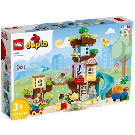 Конструктор LEGO DUPLO Будиночок на дереві 3в1 (10993)