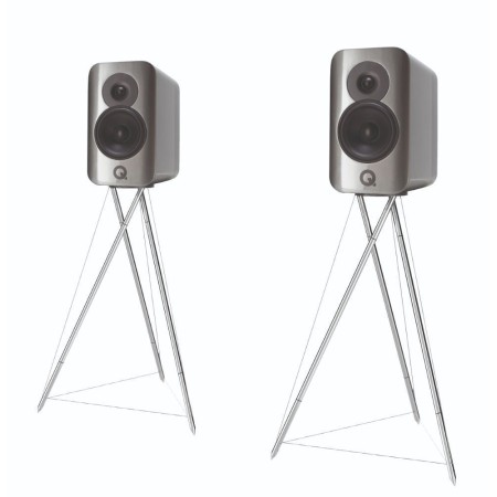 Акустика Q Acoustics Q CONCEPT 300 (SILVER & EBONY) (зі стійками)