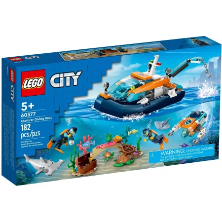 Конструктор LEGO City Дослідницький підводний човен (60377)