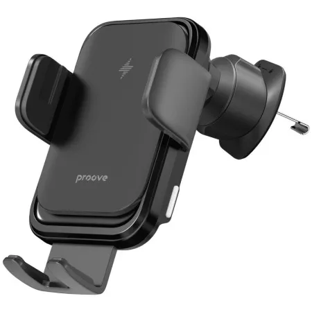 Автомобільний тримач із бездротовою зарядкою Proove Nitro Charge 15W (Matte Black)
