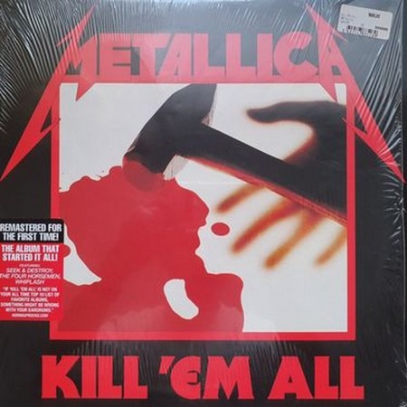 Вінілова платівка Metallica – Kill 'Em All (Remastered) (1 LP)  у Луцьку