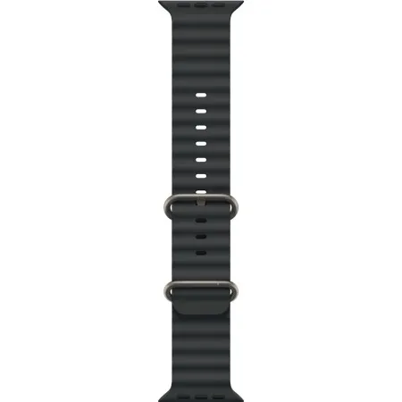 Ремінець Apple Watch 42/44/45/46/49mm Natural Titanium Finish Black Ocean Band (MXTL3ZM/A)