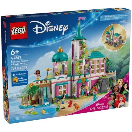 Конструктор LEGO Disney Princess Замок принцеси та королівські улюбленці (43267)  у Микуличині