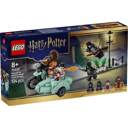 Конструктор LEGO Harry Potter Геґрід і Гаррі: Втеча з Тисової вулиці (76459)