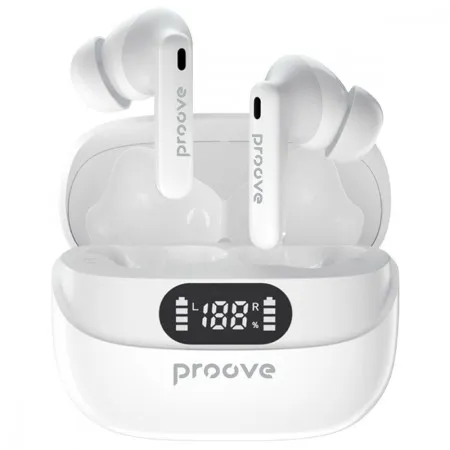 Бездротові навушники Proove Digital Pro TWS with ANC (APP) (White)