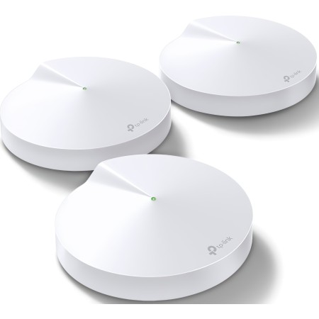 Маршрутизатор TP-Link (WiFi MESH система) DECO M9 plus 3PK AC2200 2xGE LAN/WAN 1xUSB 2.0 MU-MIMO Zigbee MESH 3-band (DECO-M9-PLUS-3-PACK)