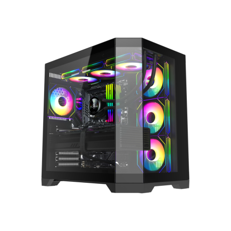 Корпус GAMEMAX HYPE-A Black (HYPE-A Black)