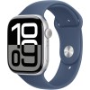 Apple Watch Series 10 46mm Silver Aluminum Case with Denim Sport Band - S/M  у Тернополі