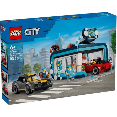 Конструктор LEGO City Тунельна автомийка (60497)