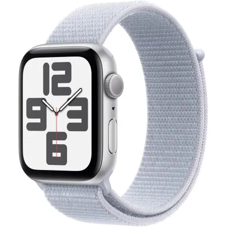 Apple Watch SE 2 2024 44mm Silver Aluminum Case with Blue Cloud Sport Loop  у Рівному