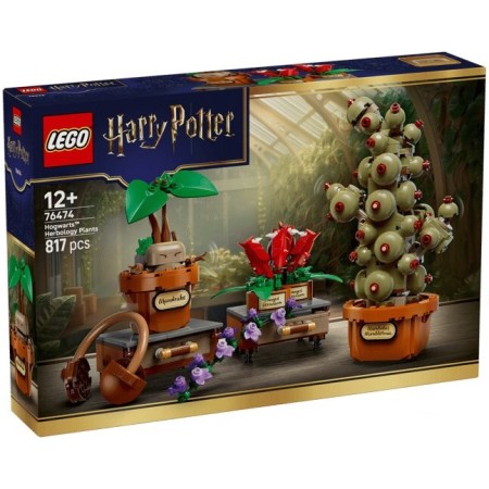 Конструктор LEGO Harry Potter Рослини з курсу гербології в Гоґвортсі (76474)