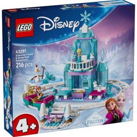 Конструктор LEGO Disney Princess Крижаний палац Ельзи та веселе катання на санчатах (43281)  у Микуличині