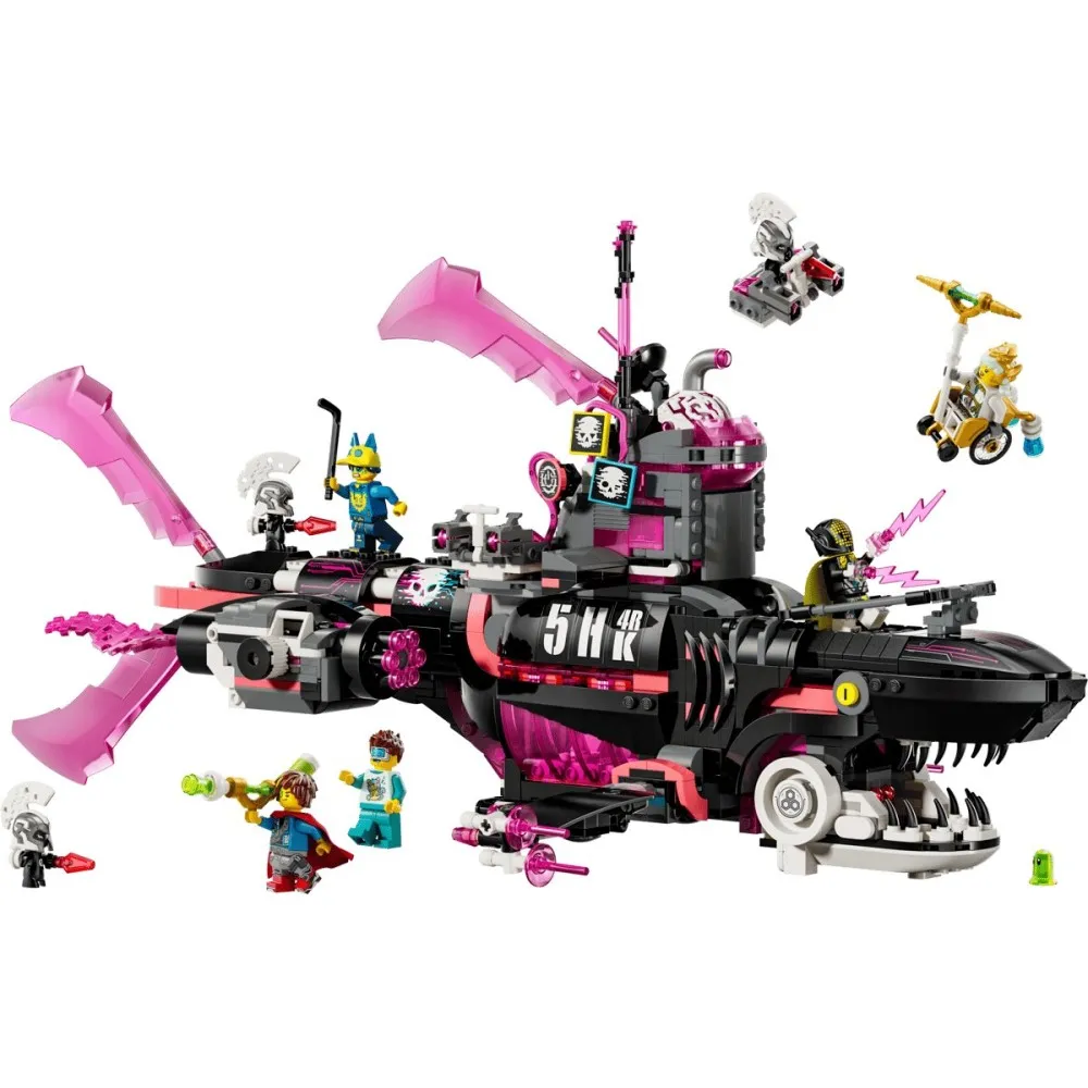 Конструктор LEGO Dreamzzz Страхітливий підводний човен «Акула