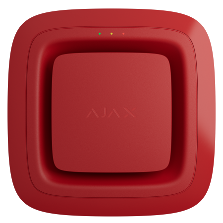 Бездротовий адресний пожежний оповіщувач звуковий Ajax EN54 FireProtect (Sounder) Jeweller Red (118604.278.RD1)  у Тернополі
