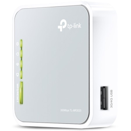 Маршрутизатор TP-Link TL-MR3020 N300 1xFE LAN/WAN 1xUSB2.0 for 3G/4G/LTE (TL-MR3020)  у Чернівцях