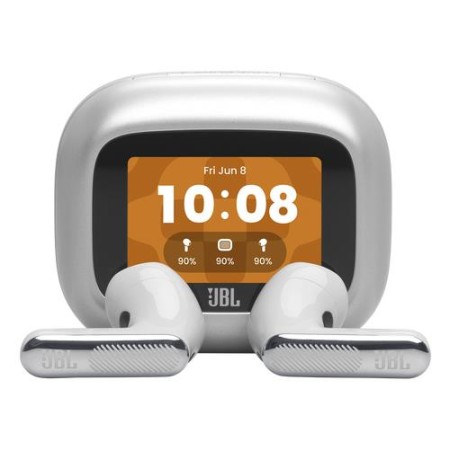 Навушники JBL Live Flex 4 Silver (JBLLIVEFLEX4SIL)  у Полтаві