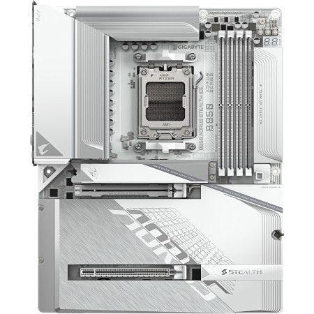 Материнська плата GIGABYTE B850 AORUS STEALTH ICE sAM5 ATX (B850 AORUS STEALTH ICE)