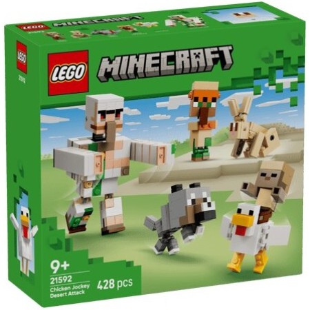 Конструктор LEGO Minecraft Курячий Жокей: атака в пустелі (21592)